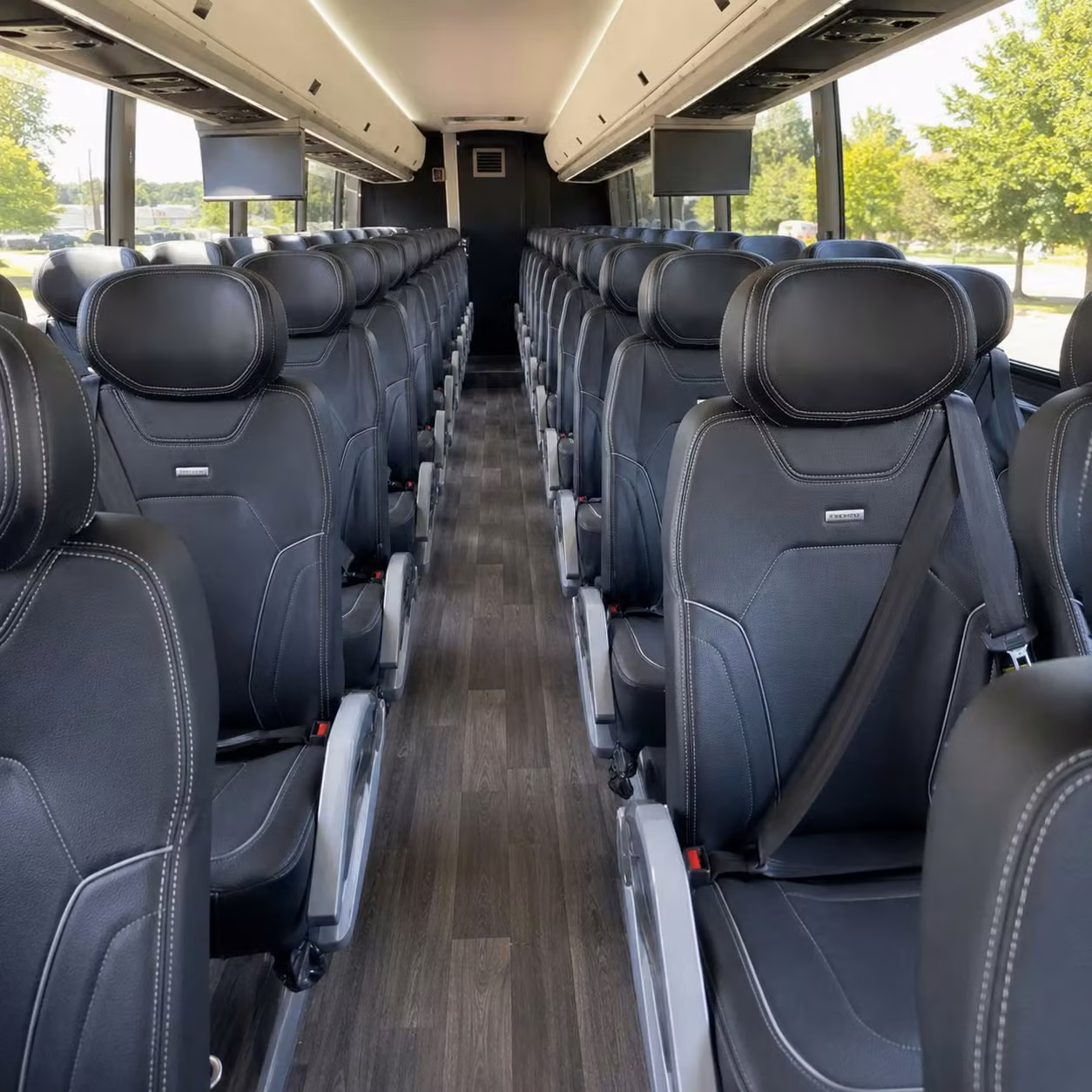 san antonio 56 passenger charter bus rental
