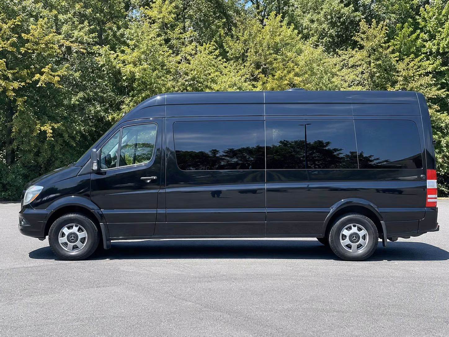sprinter van with driver